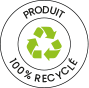 Produit 100% recyclé