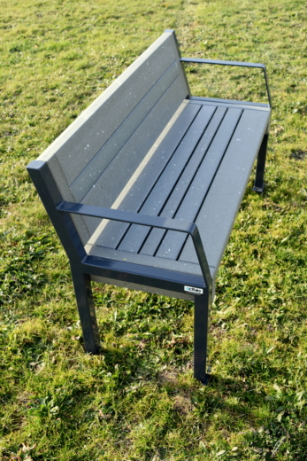 Banc GD 180 cm en plastique recyclé