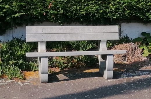 Banc 150 cm en plastique recyclé