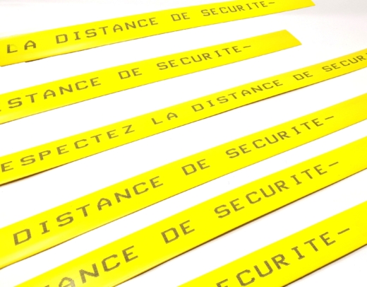 Bandes de signalisation covid-19