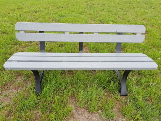 Banc urban 180 cm en plastique recyclé Urban'Ext