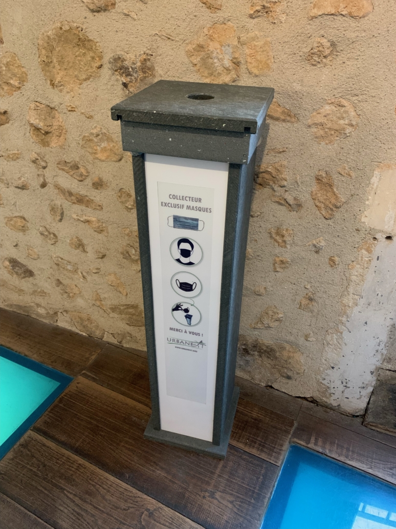 collecteur de masques recyclé collecteur de masques recyclé