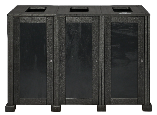Poubelle de tri intérieur 3 bacs recyclée