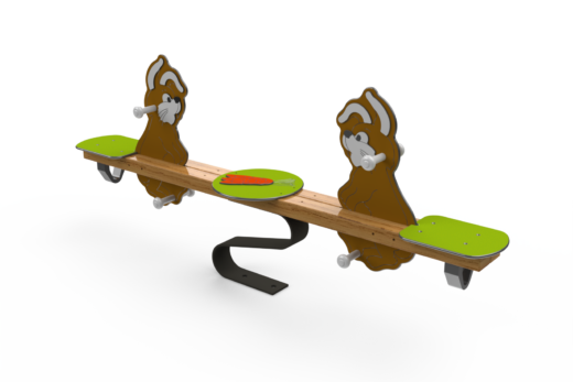 JEUX A RESSORT VIS A VIS LAPINOUS POUR ENFANTS