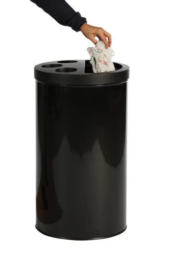 collecteur à gobelets et déchets 40l