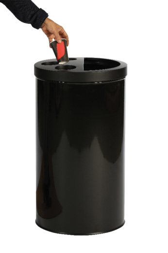 collecteur à gobelets et déchets 40l